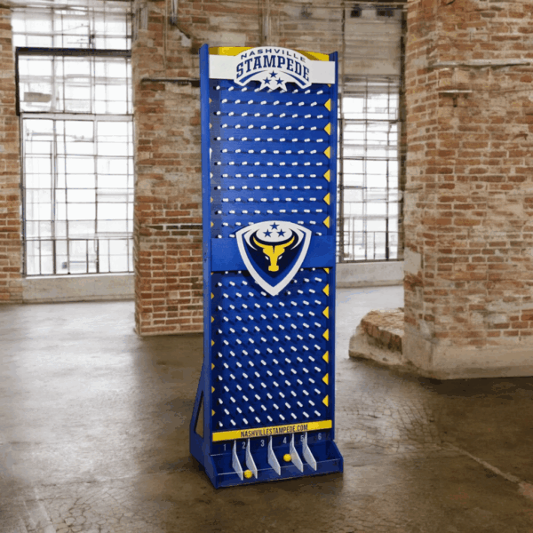 Large Plinko boards by Robert Kauffman