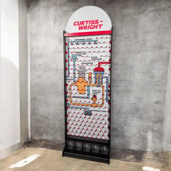 Large Plinko boards by Robert Kauffman