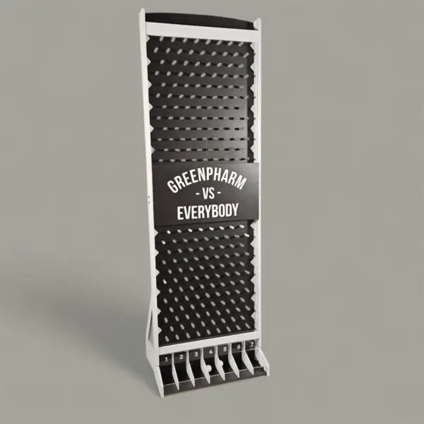 Large Plinko boards by Robert Kauffman
