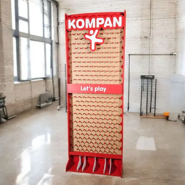 Large Plinko boards by Robert Kauffman