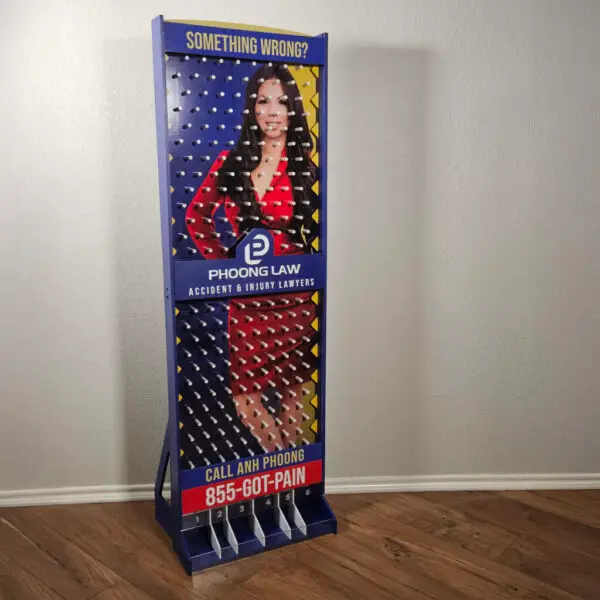 Large Plinko boards by Robert Kauffman