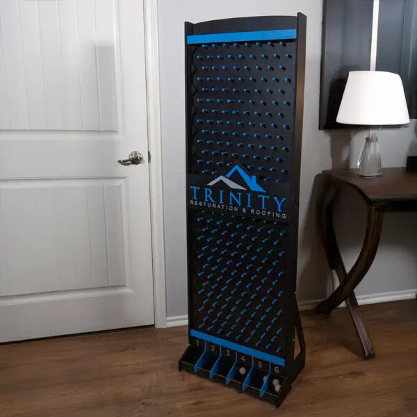 Large Plinko boards by Robert Kauffman